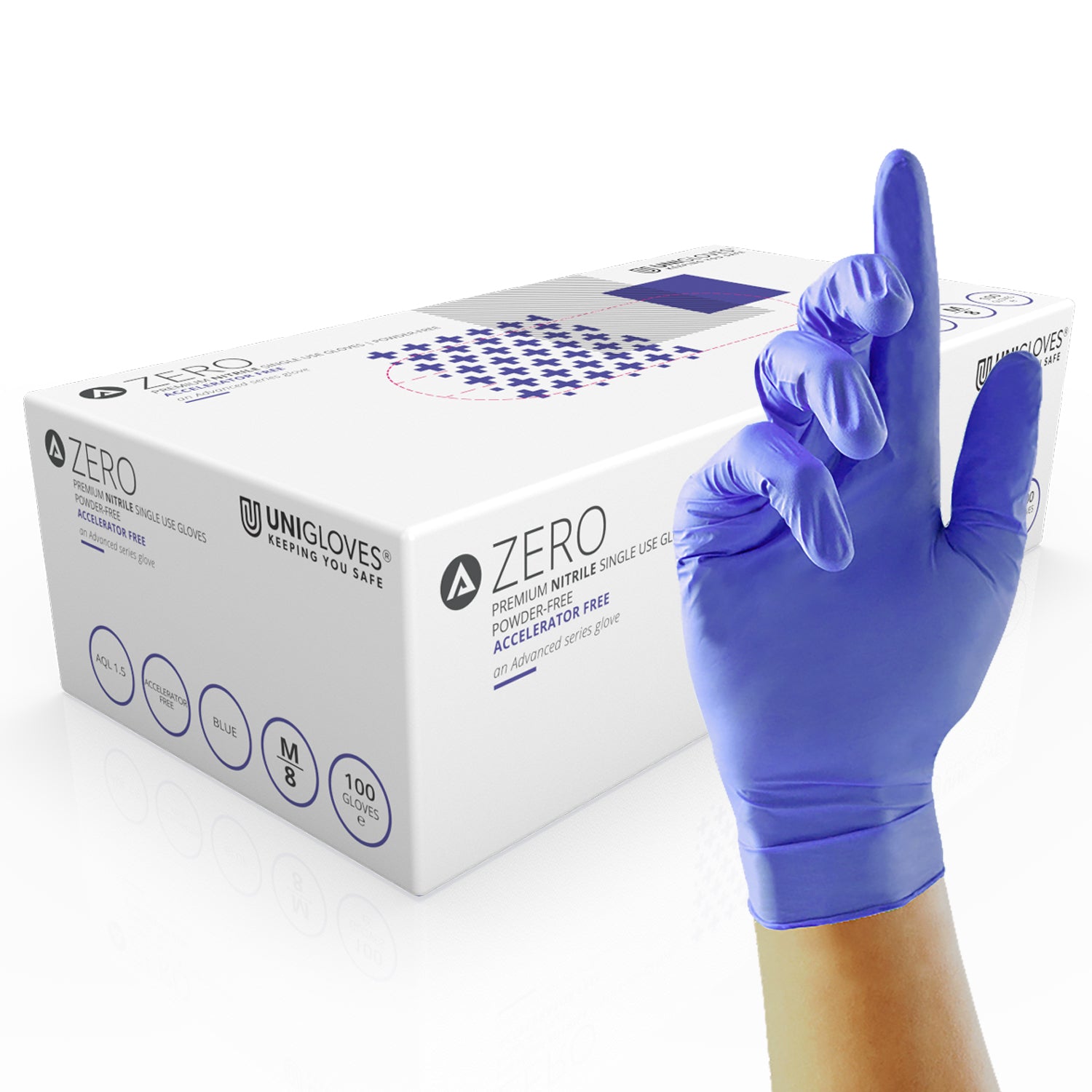 nitril handschuhe 0 4 mm Dünne Nitril-Handschuhe ohne Beschleuniger | antistatisch