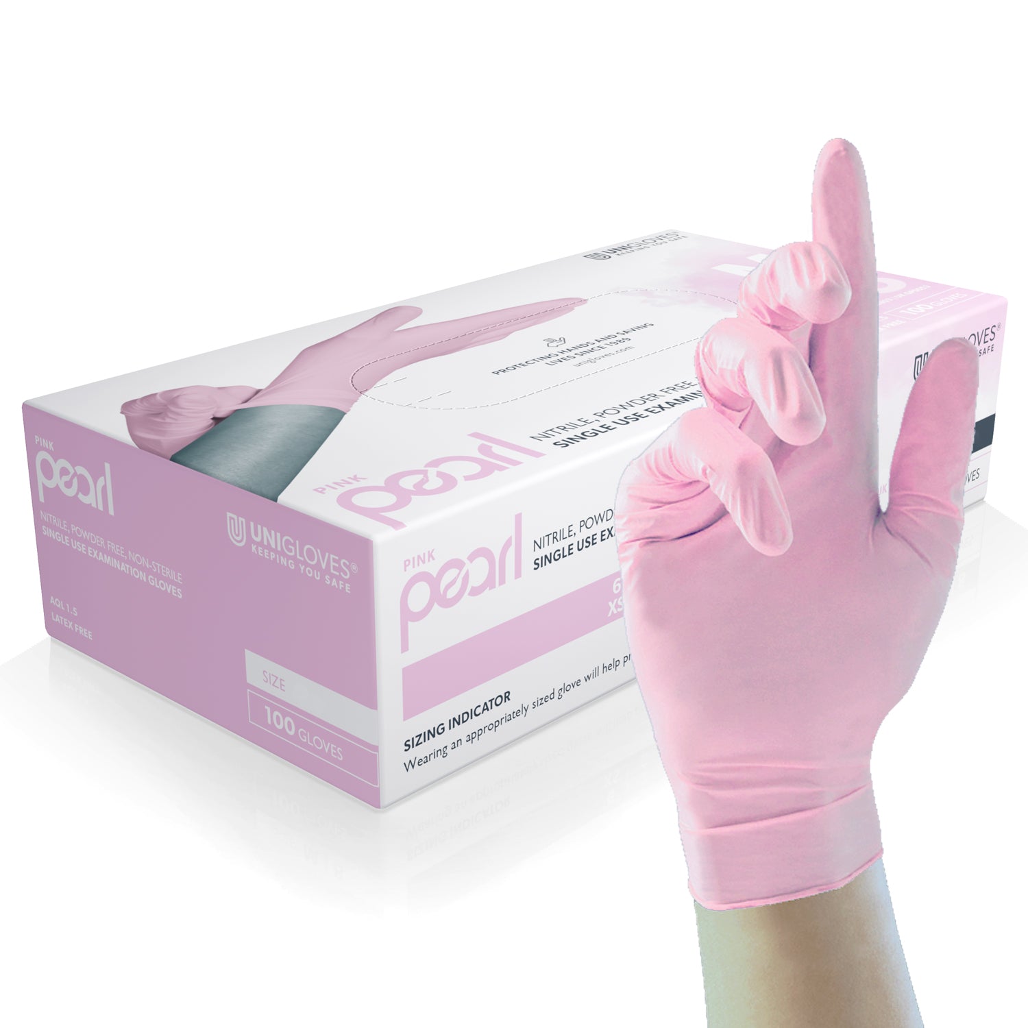 pinky handschuhe Pinke Nitril-Untersuchungshandschuhe | Pink Pearl