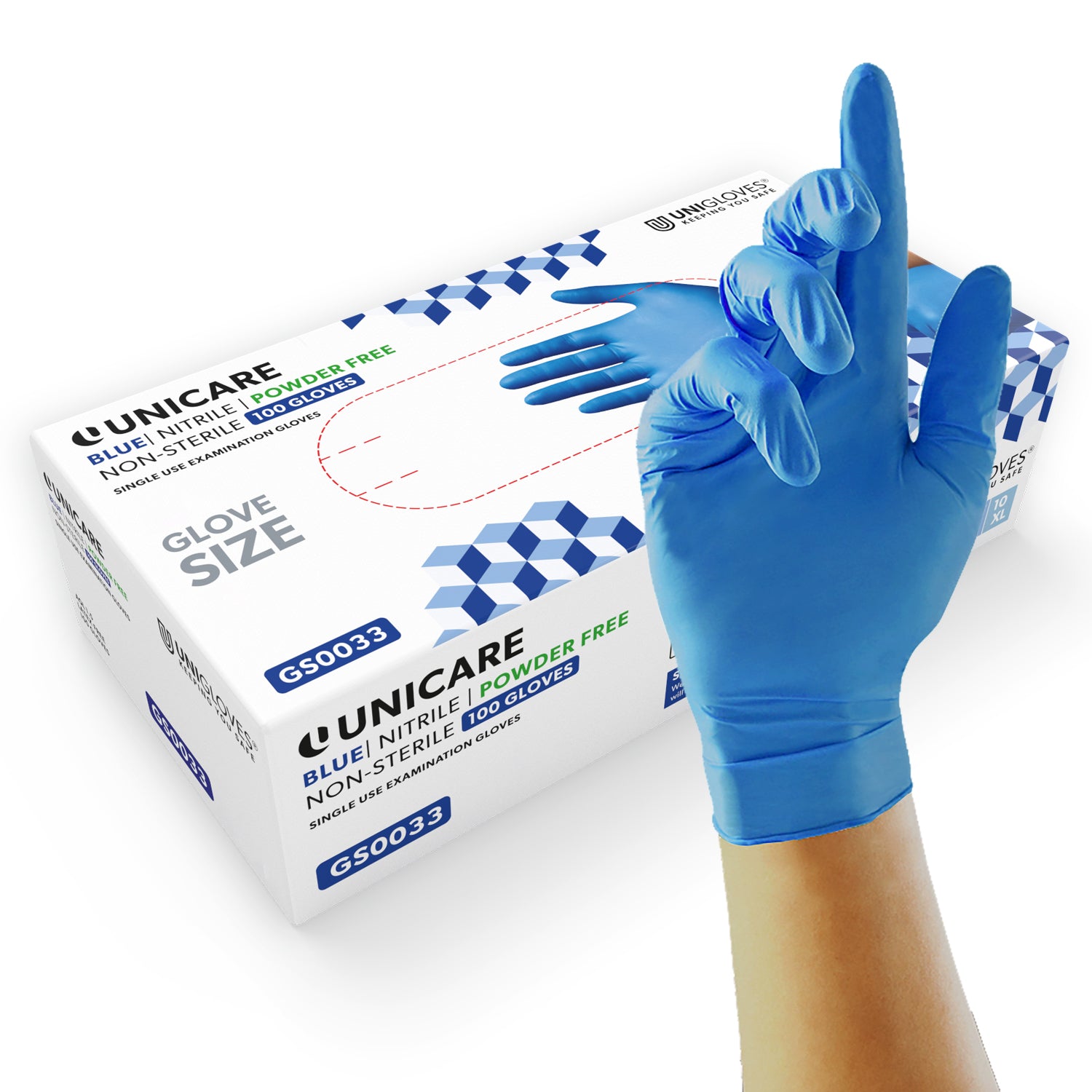 unzerstörbare handschuhe Medizinische Nitril-Untersuchungshandschuhe | Puderfrei