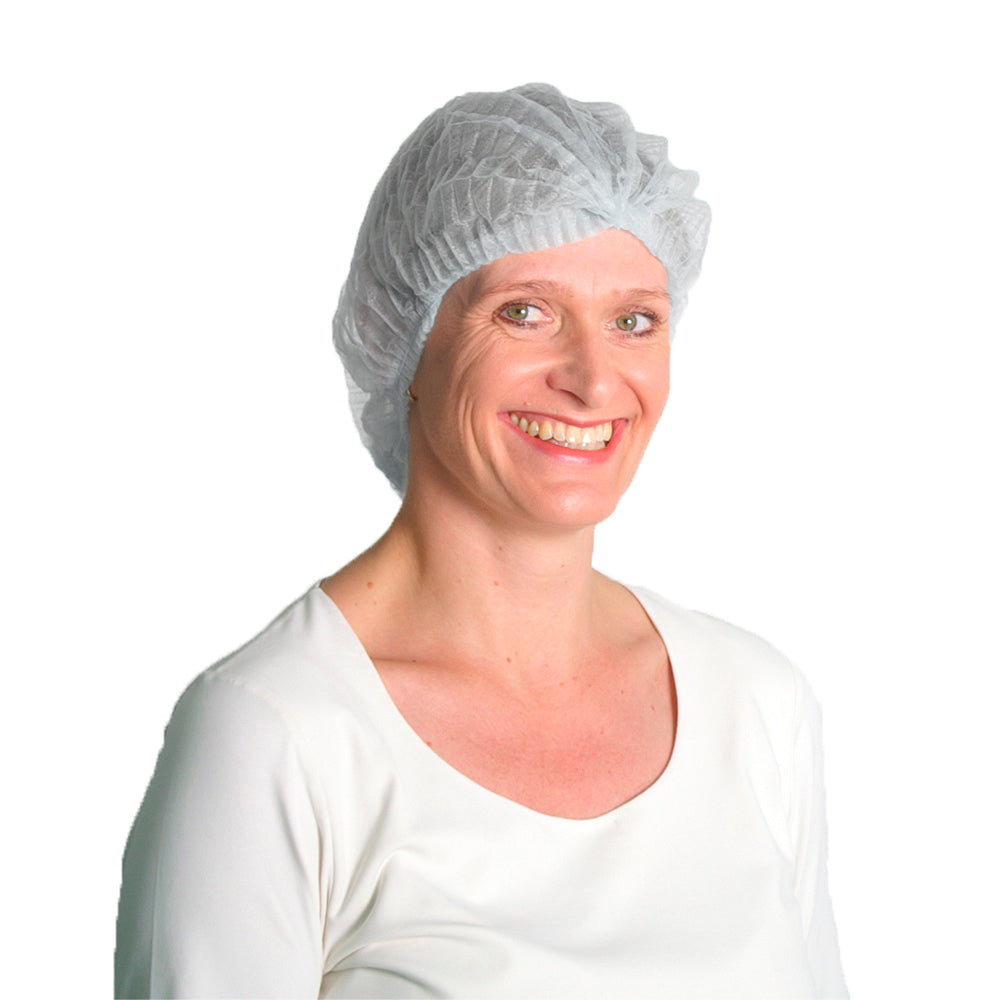 Unigloves Klipphauben, weiß – groß