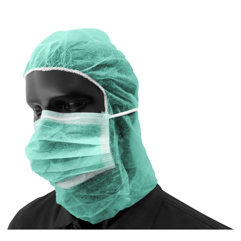 Unigloves Astrohaube mit Mundschutz