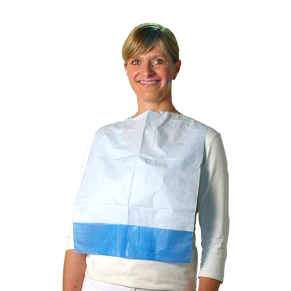 Unigloves Einmalschutzlätzchen blau