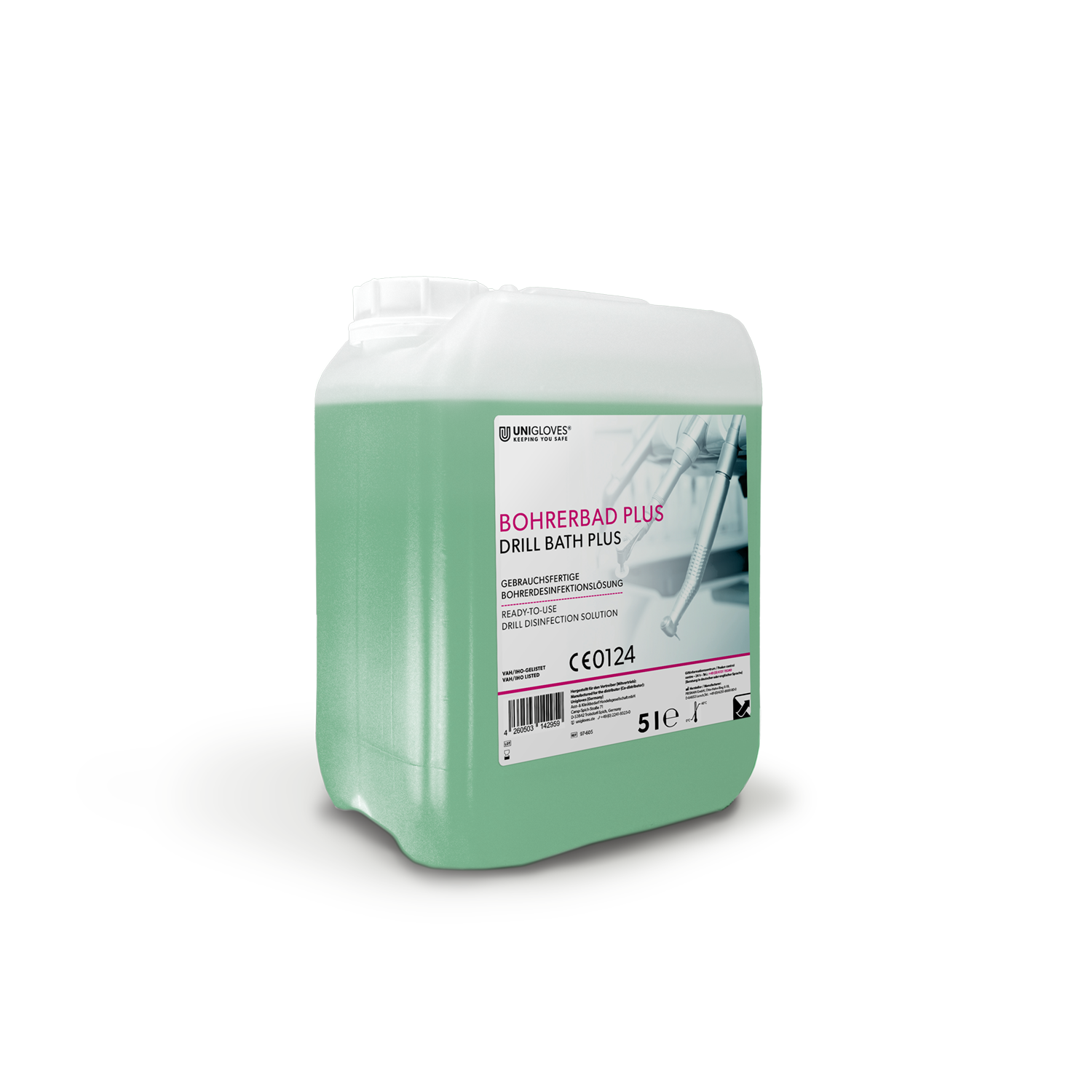 Unigloves Bohrerbad Plus