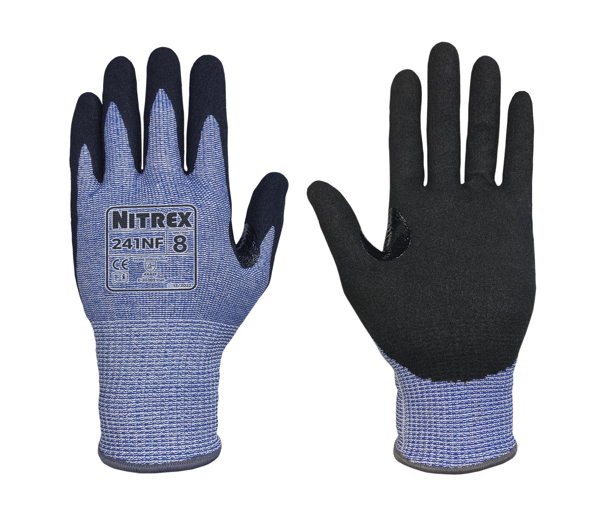 Schnittfeste Handschuhe mit verstärktem Daumenbereich