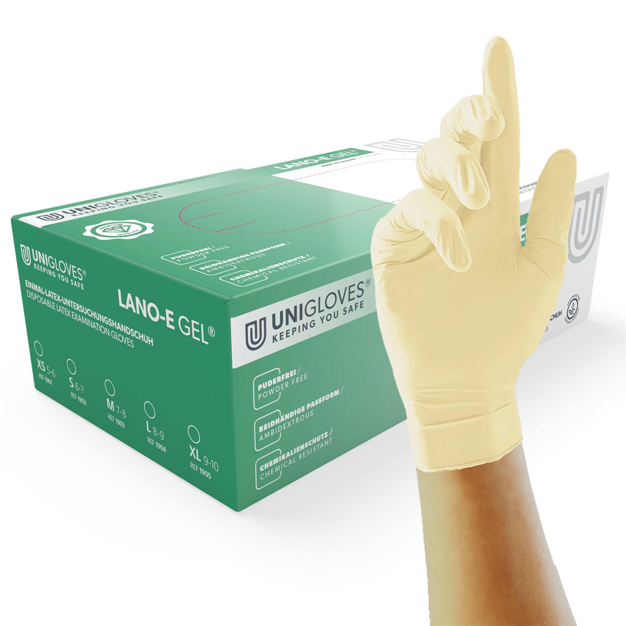 Unigloves Lano-E-Gel