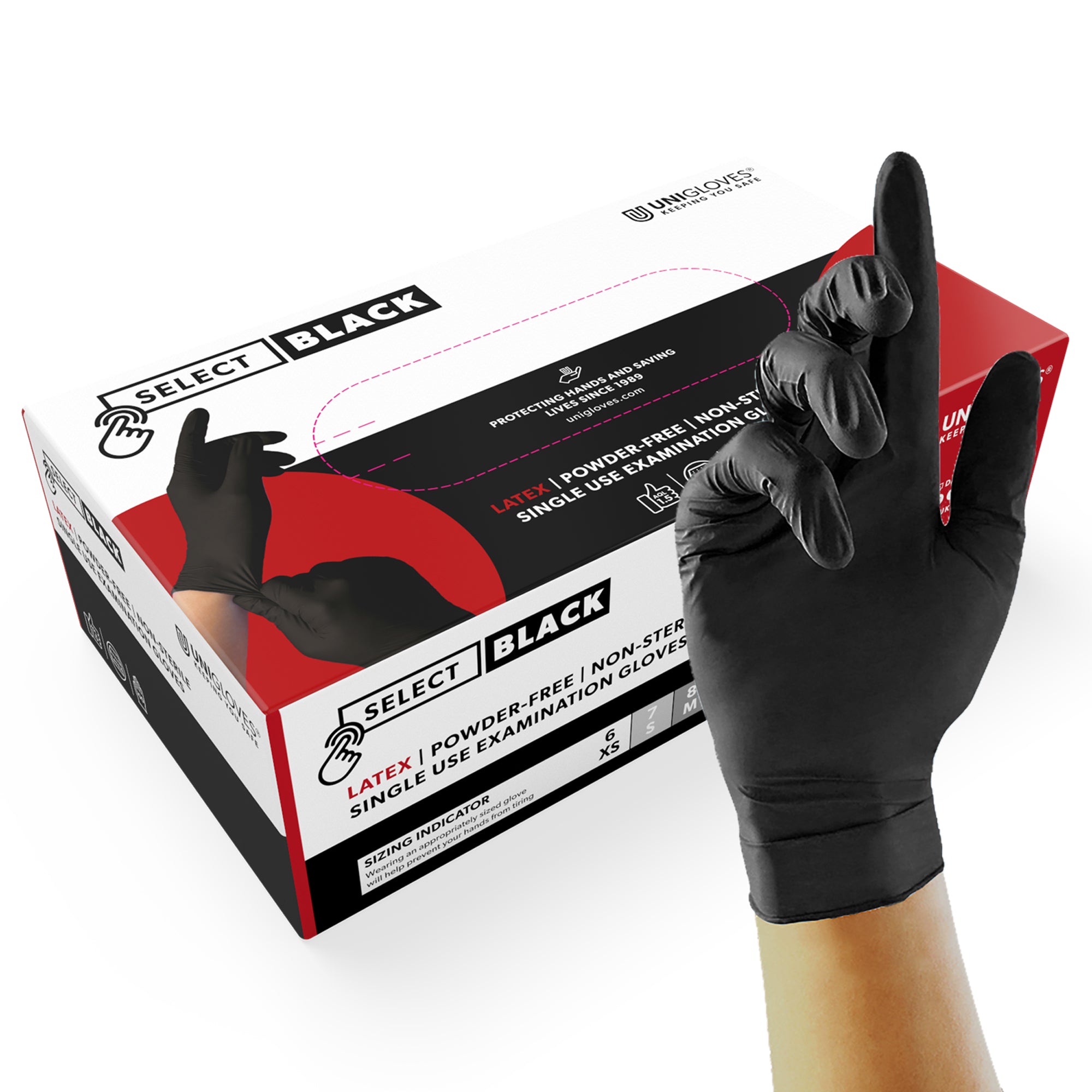 Unigloves Select Black