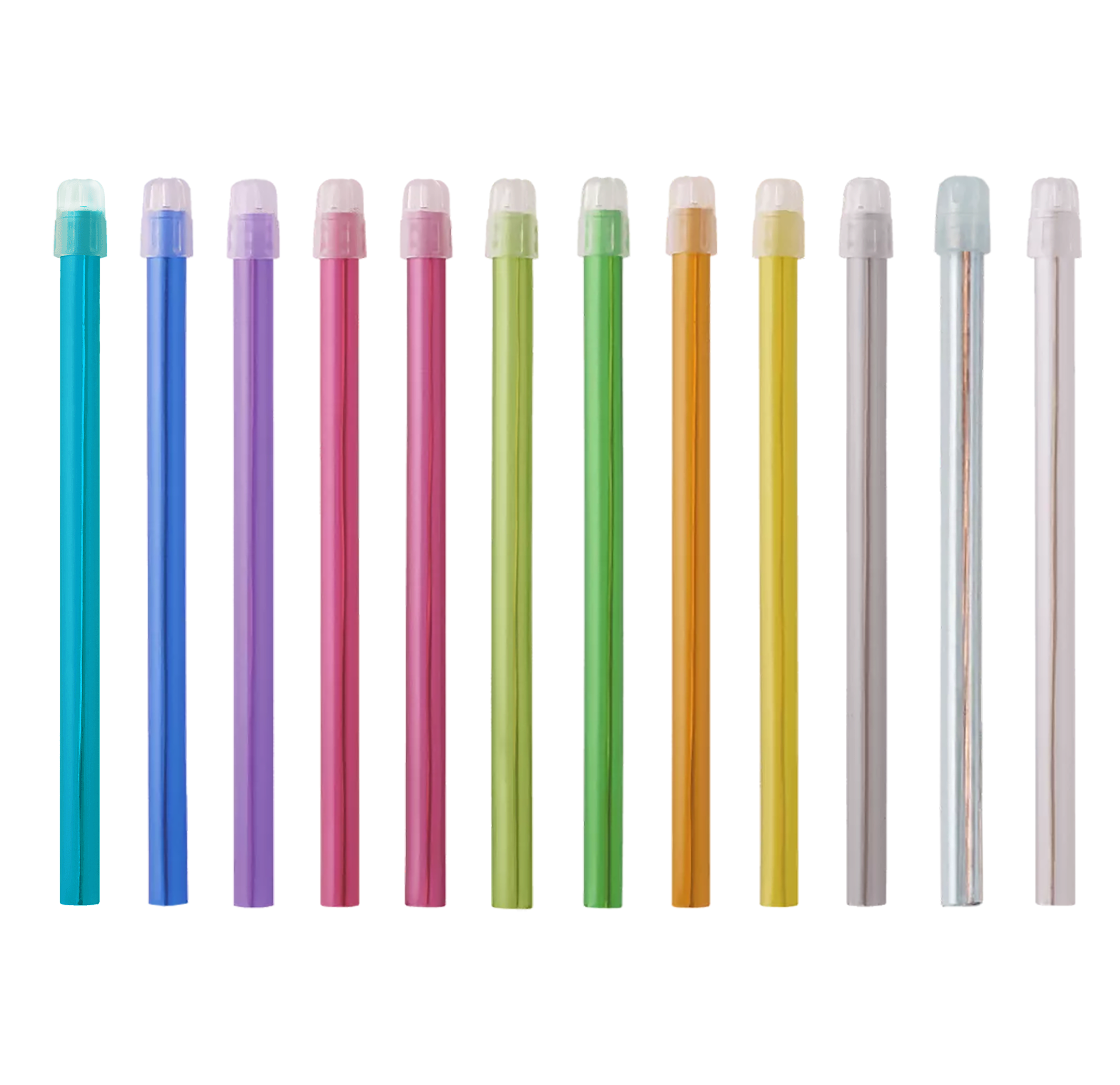 Speichelsauger 125 mm, 12 Farben